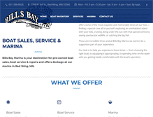 Tablet Screenshot of billsbay.com